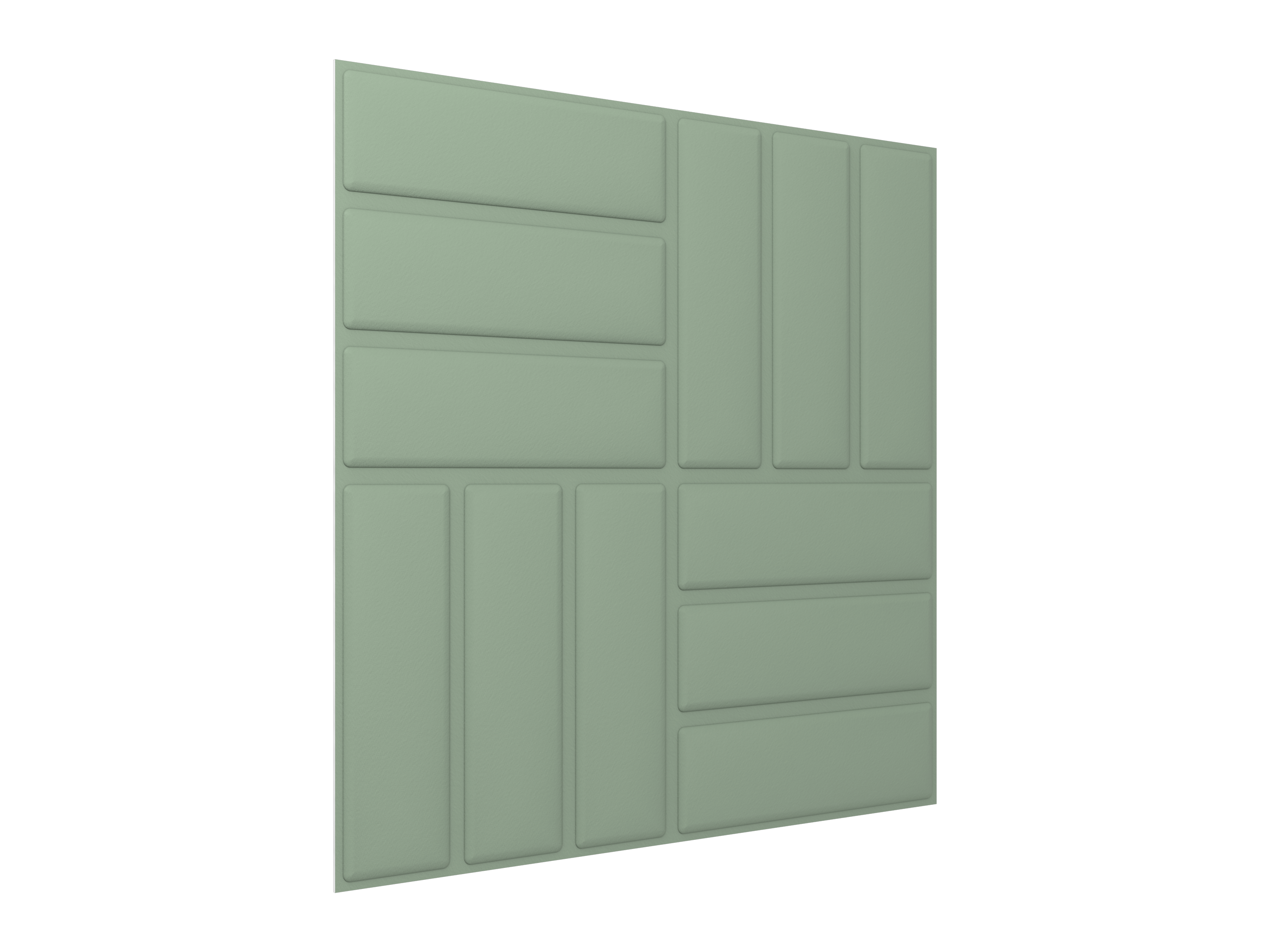 Vicoustic VicWallpaper VMT 60cm Deck Acoustic Panel Wallpaper in Moss Green