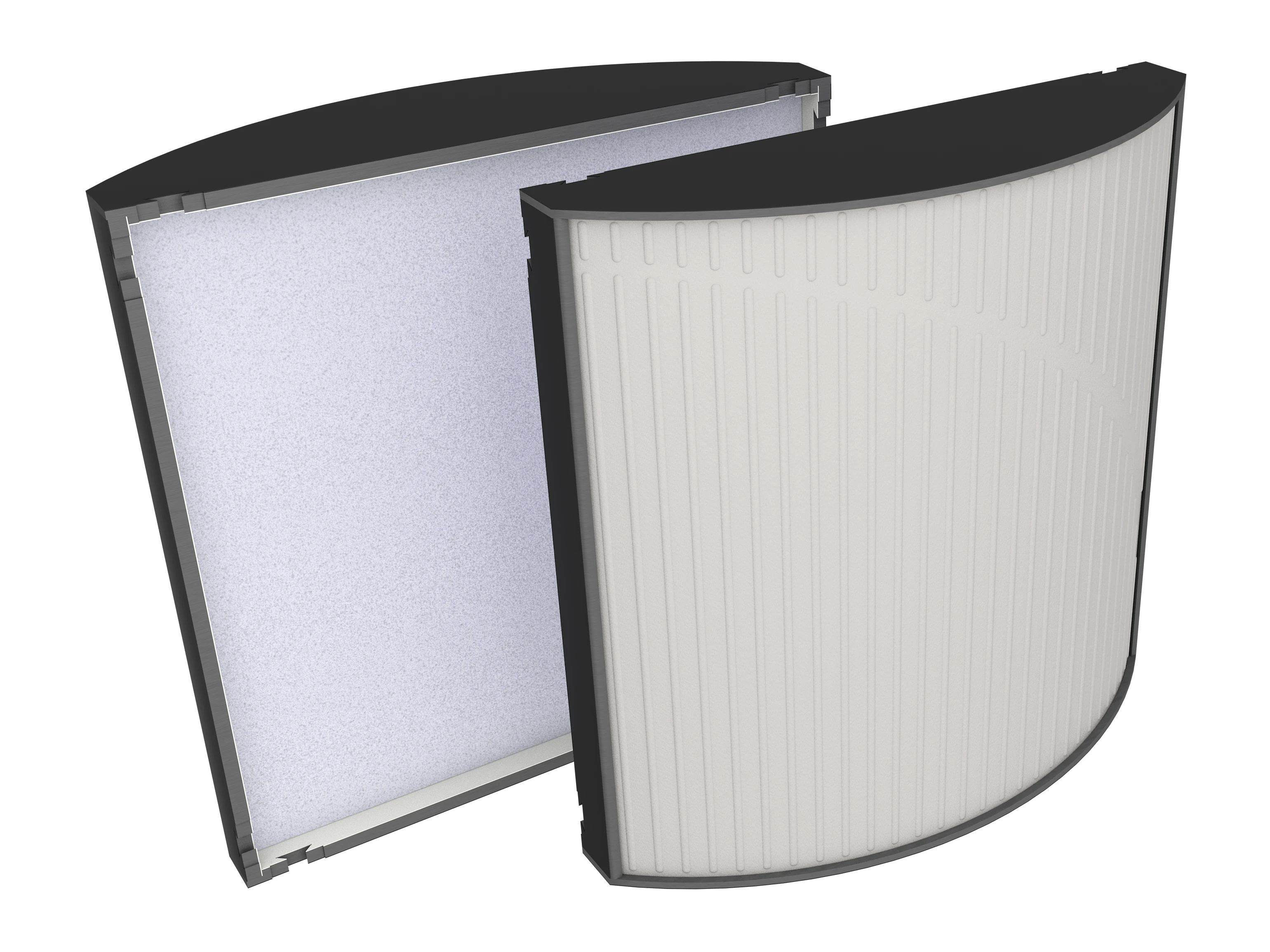 Vicoustic Cinema Round Ultra VMT U999PM Black Matte 23a Light Grey SET Acoustic Absorption Panel
