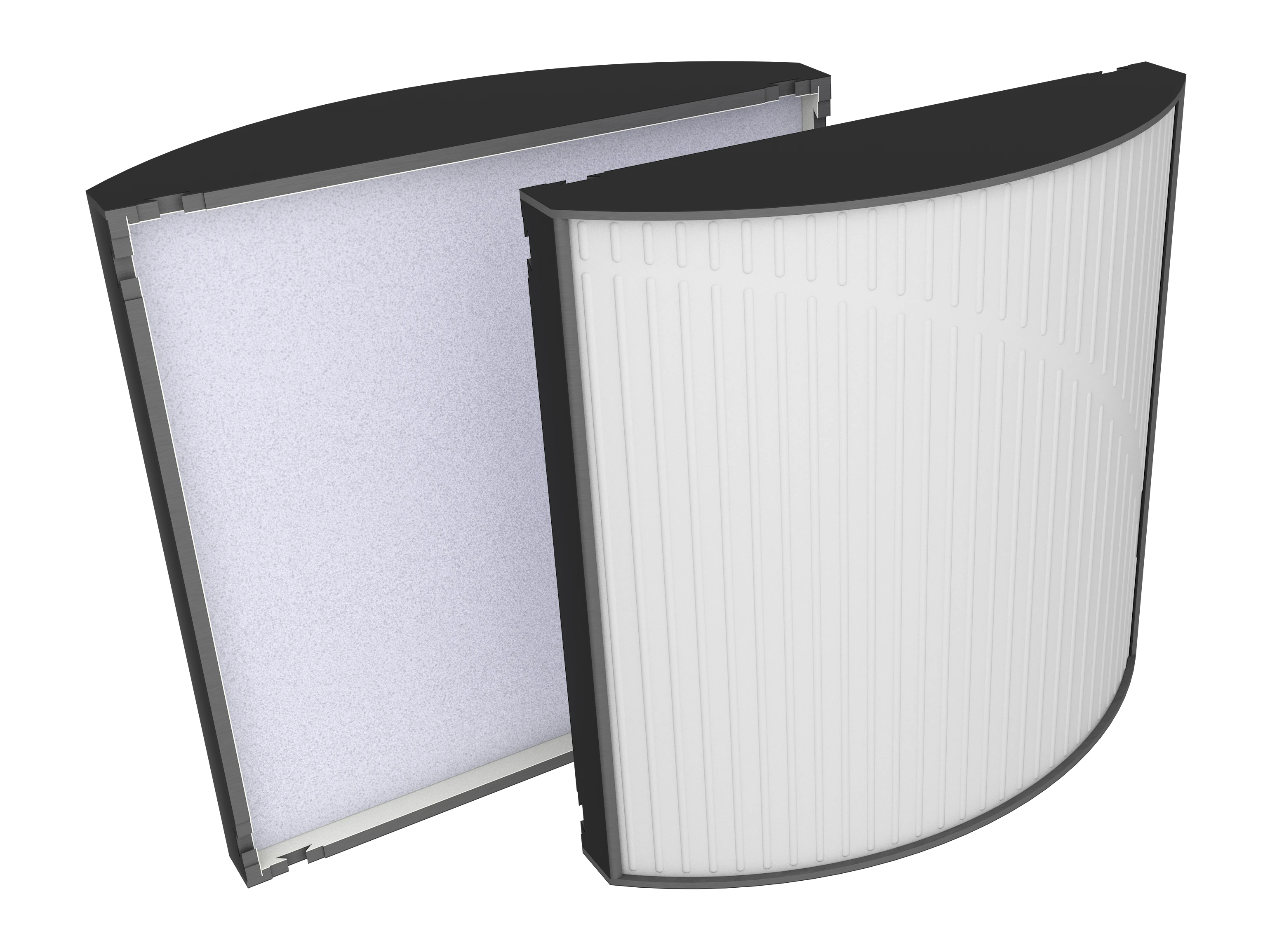 Vicoustic Cinema Round Ultra VMT U999PM Black Matte 87a Natural White SET Acoustic Absorption Panel