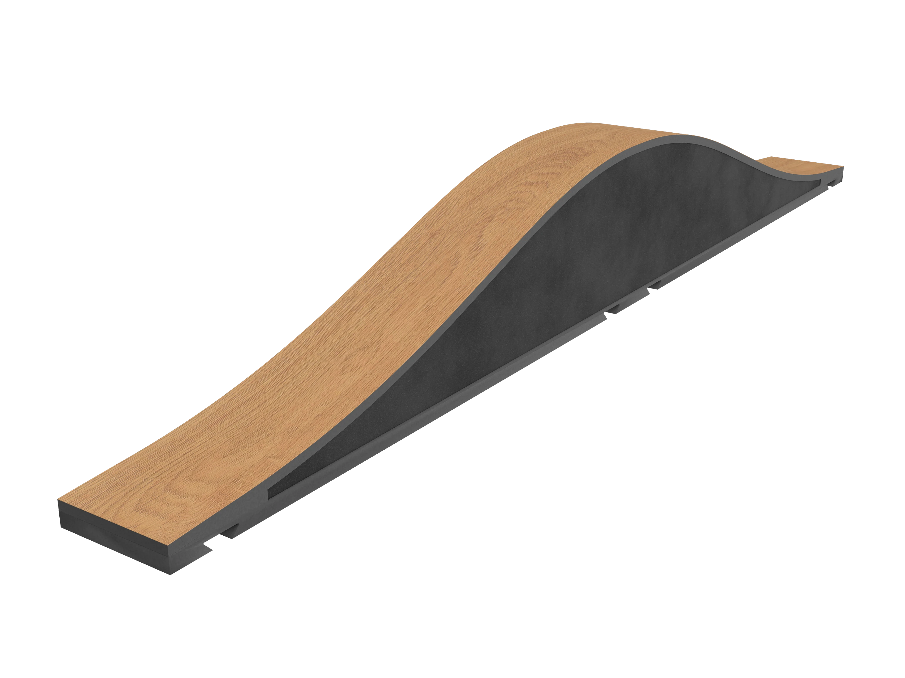 Vicoustic Flexi Wave Ultra 1190 H3395 Natural Oak Hybrid Acoustic Absorption and Diffusion Panel