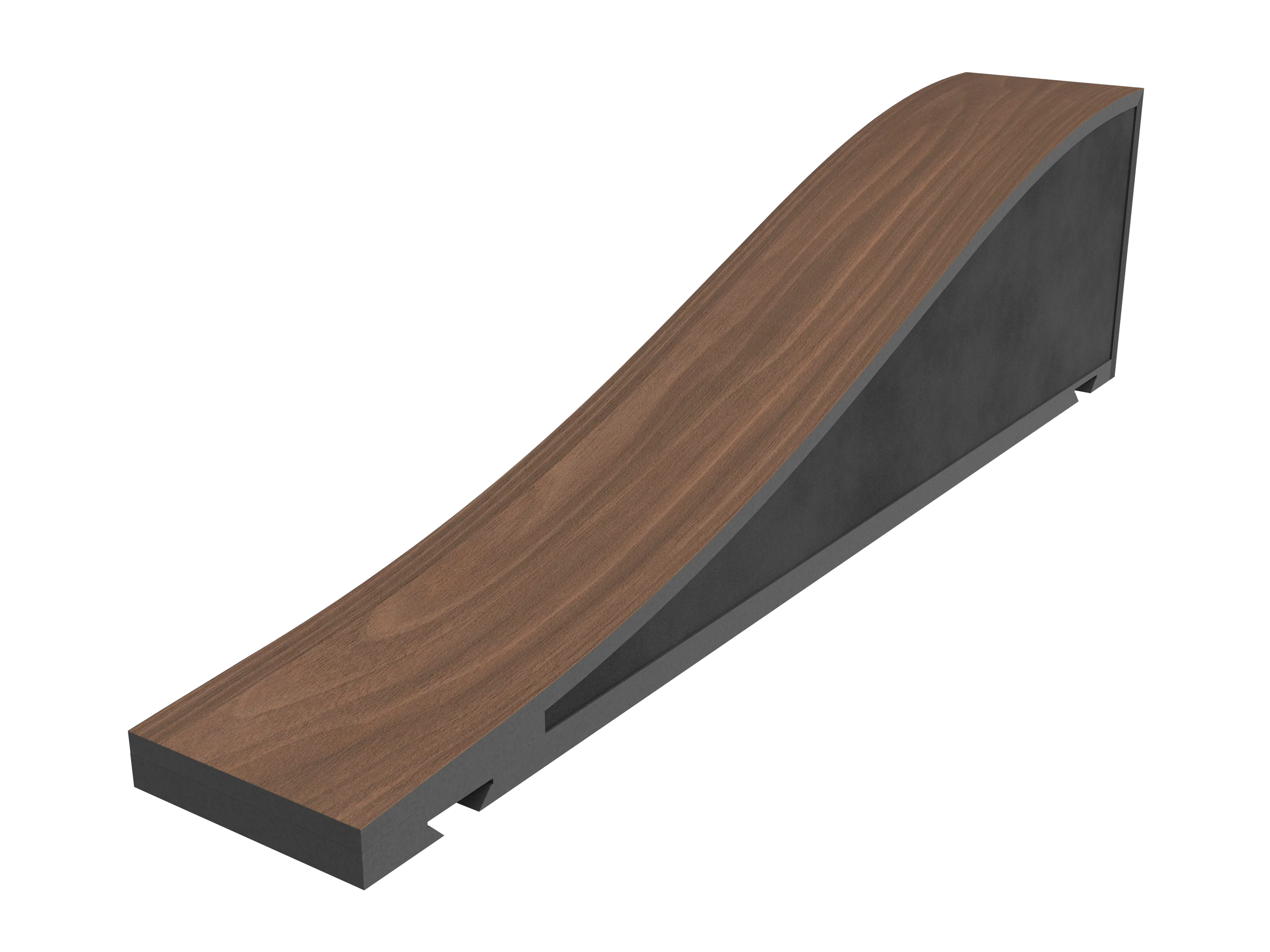 Vicoustic Flexi Wave Ultra 595 H1714 Dark Walnut Hybrid Acoustic Absorption and Diffusion Panel