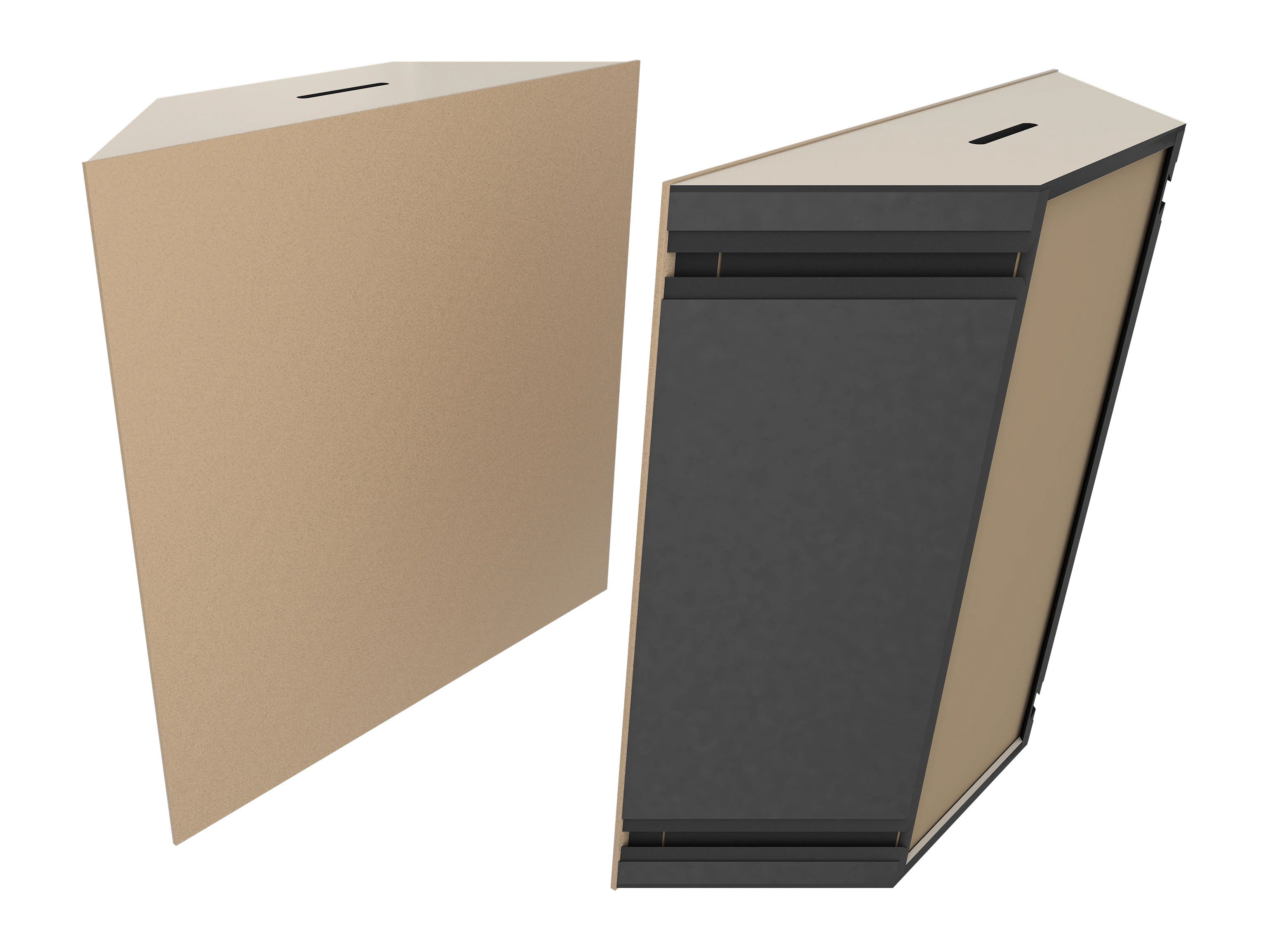 Vicoustic Super Bass Extreme Ultra VMT U705PM Angora White 82a Beige Bass Trap Acoustic Panel