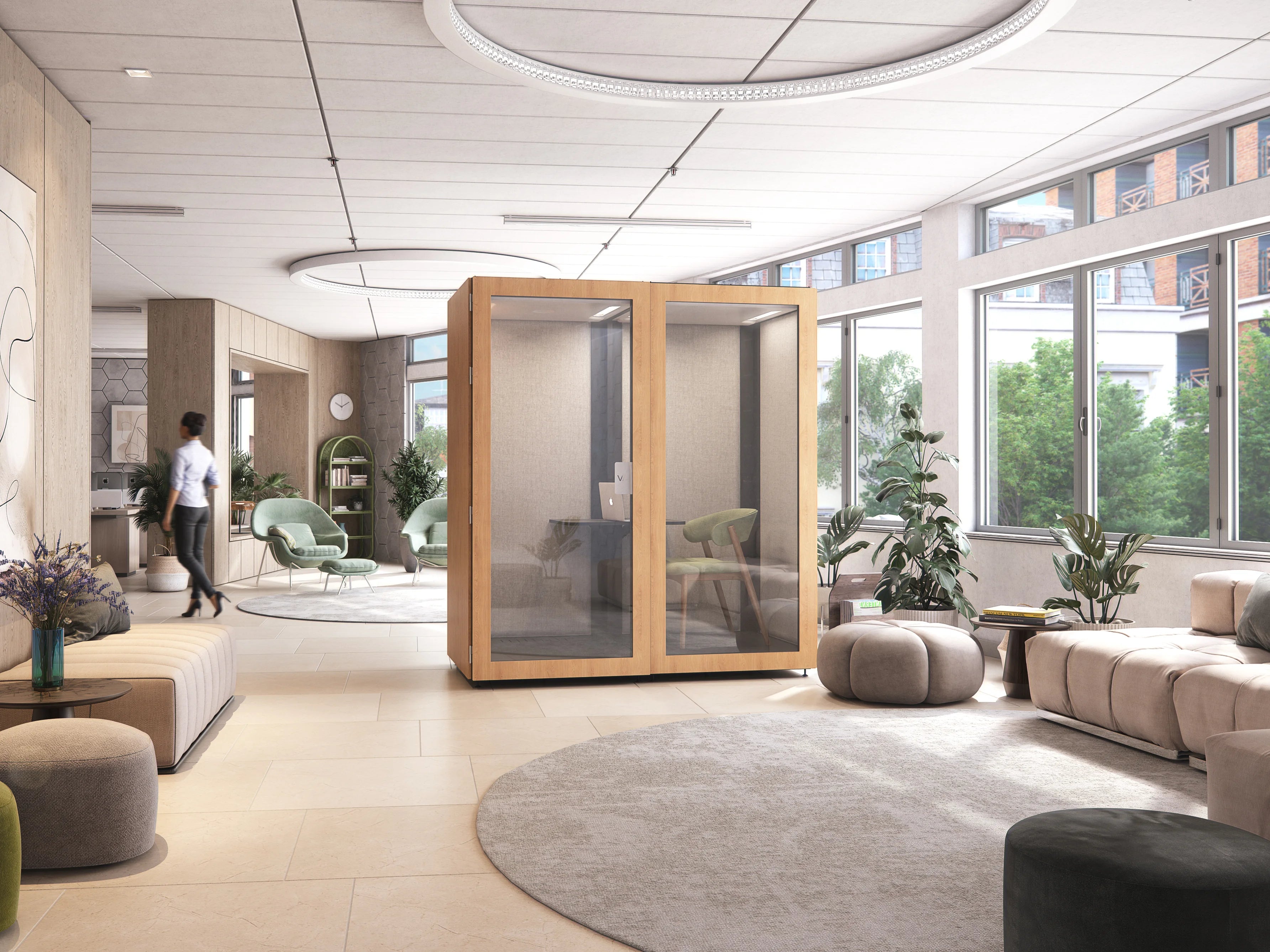 VicBooth Office Plus Duo Booth