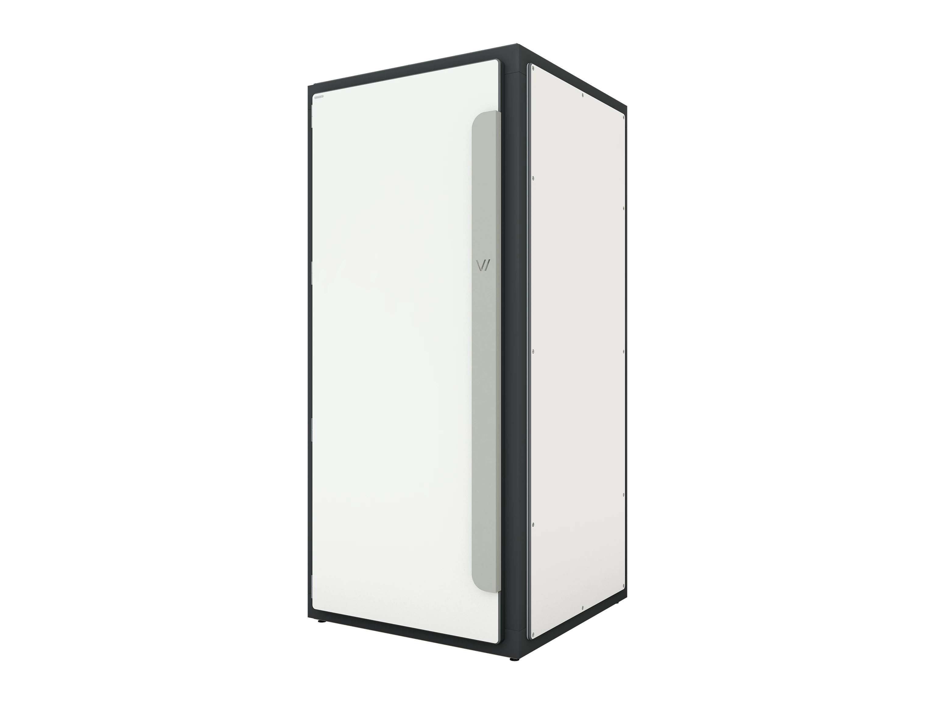 Vicoustic VicBooth ULTRA Soundproofing Booth Configuration A 1x1 Front in White Matte