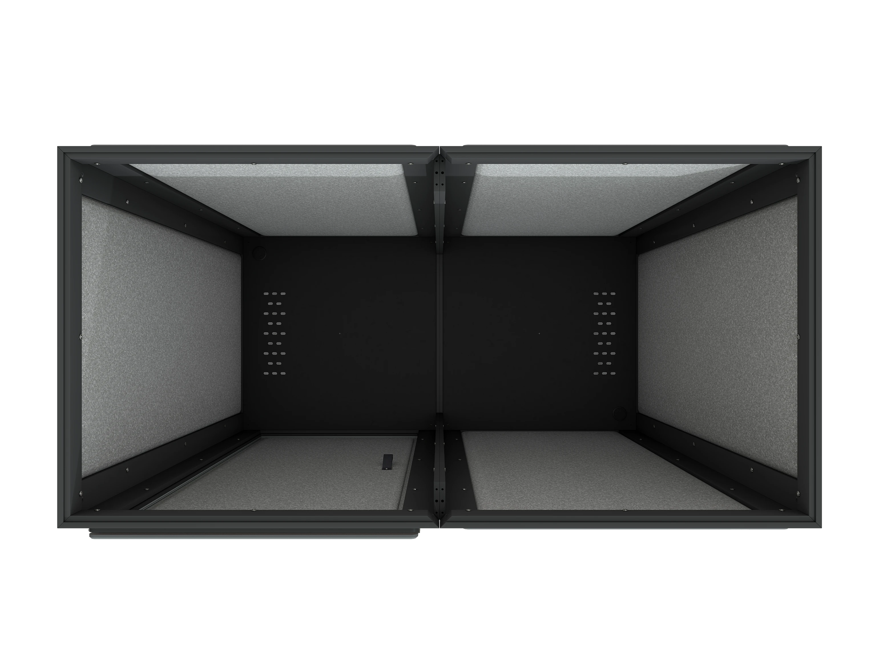 Vicoustic VicBooth ULTRA Soundproofing Booth Configuration A 1x2 Overhead