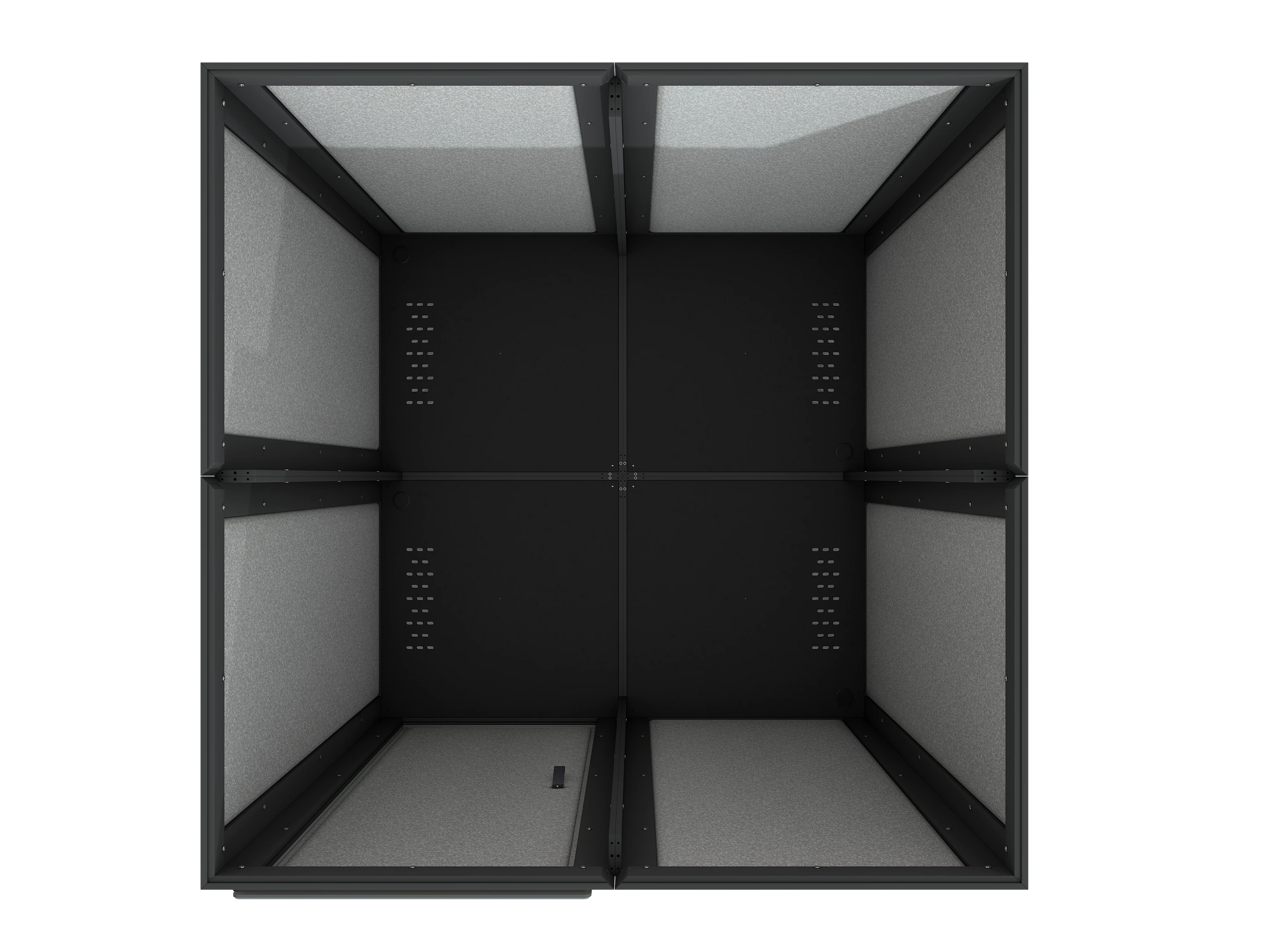 Vicoustic VicBooth ULTRA Soundproofing Booth Configuration A 2x2 Overhead