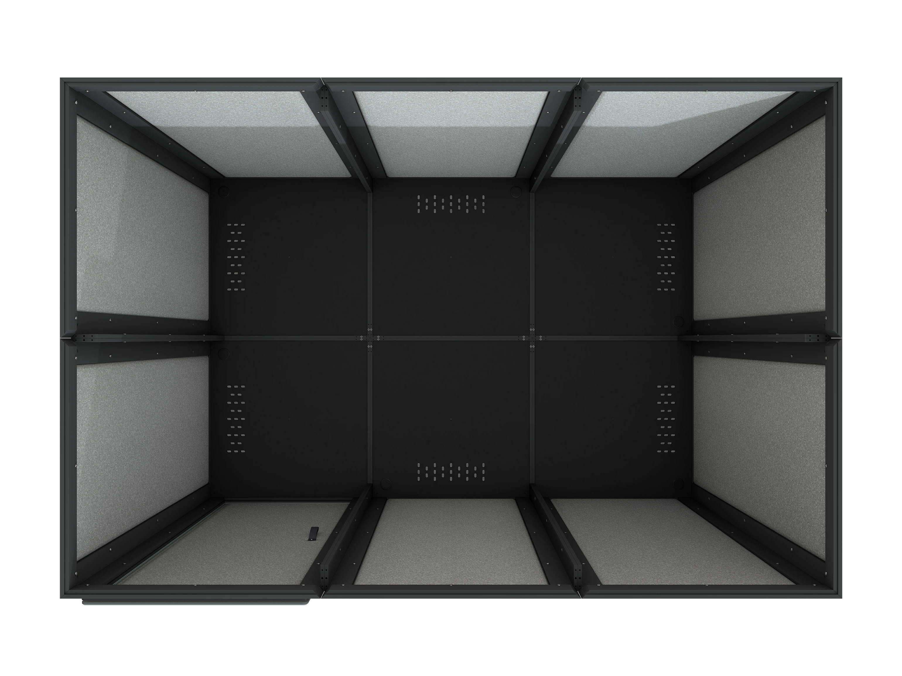 Vicoustic VicBooth ULTRA Soundproofing Booth Configuration A 2x3 Overhead