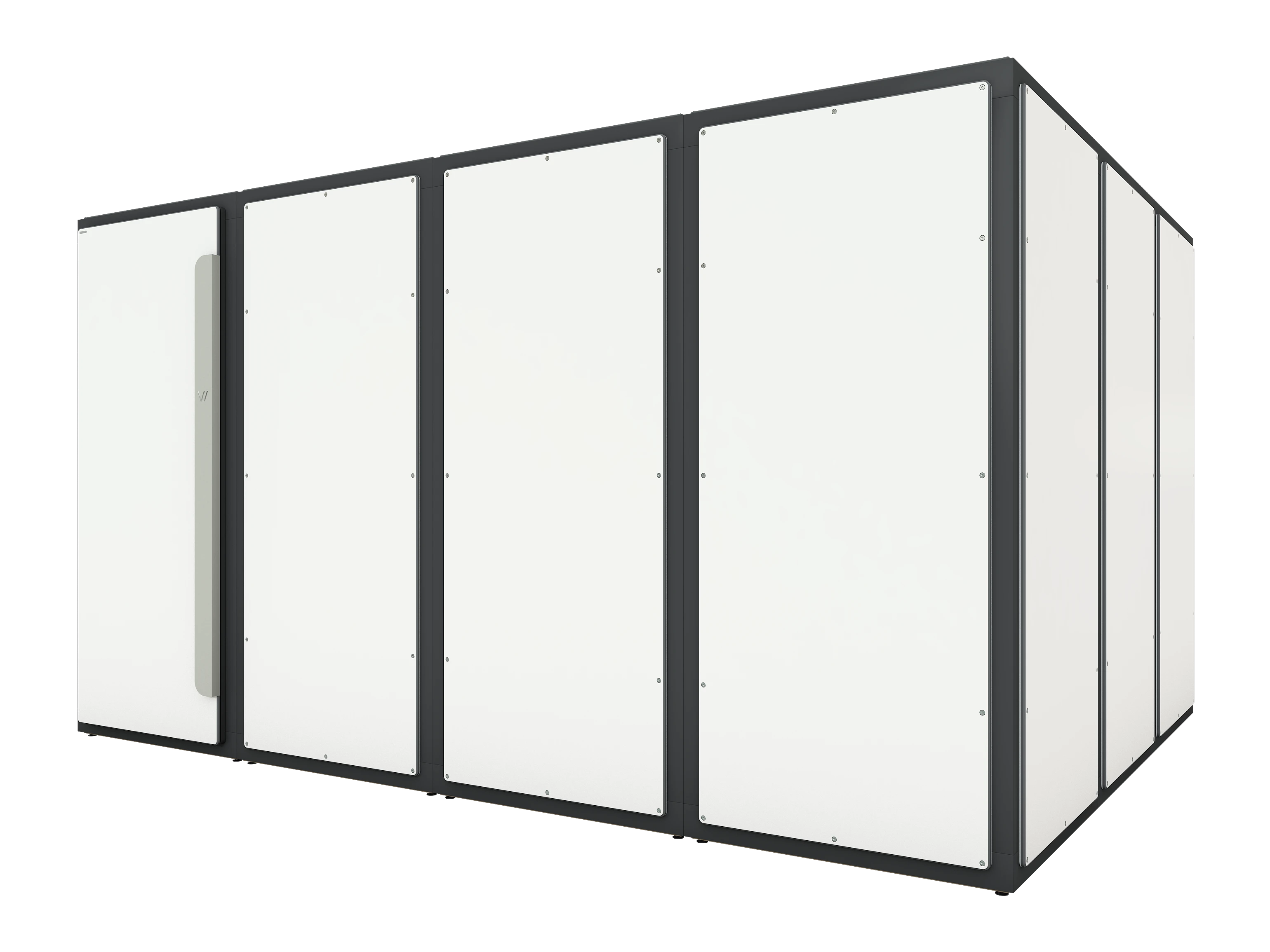 Vicoustic VicBooth ULTRA Soundproofing Booth Configuration A 3x4 Front in White Matte