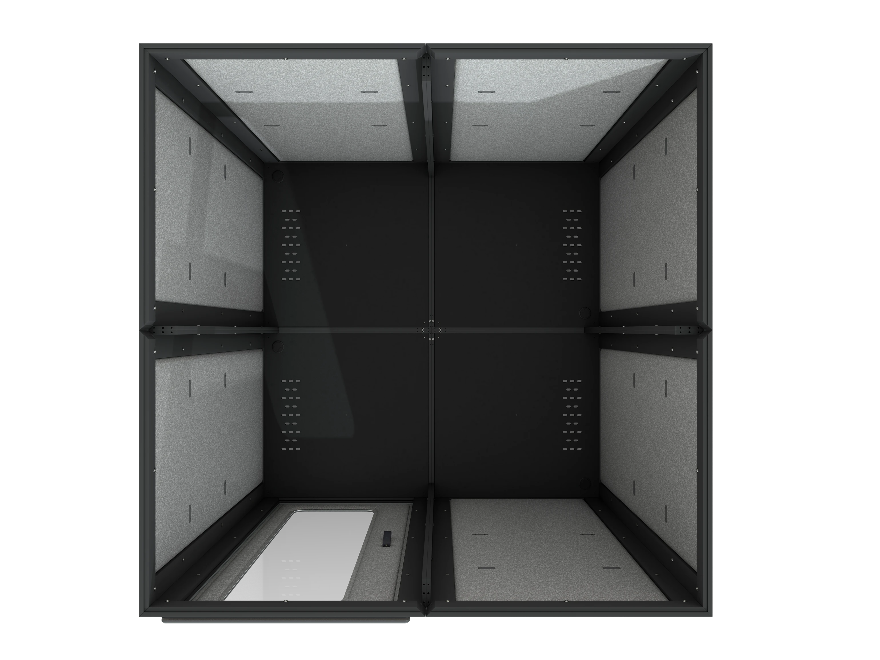 Vicoustic VicBooth ULTRA Soundproofing Booth Configuration B 2x2 Overhead