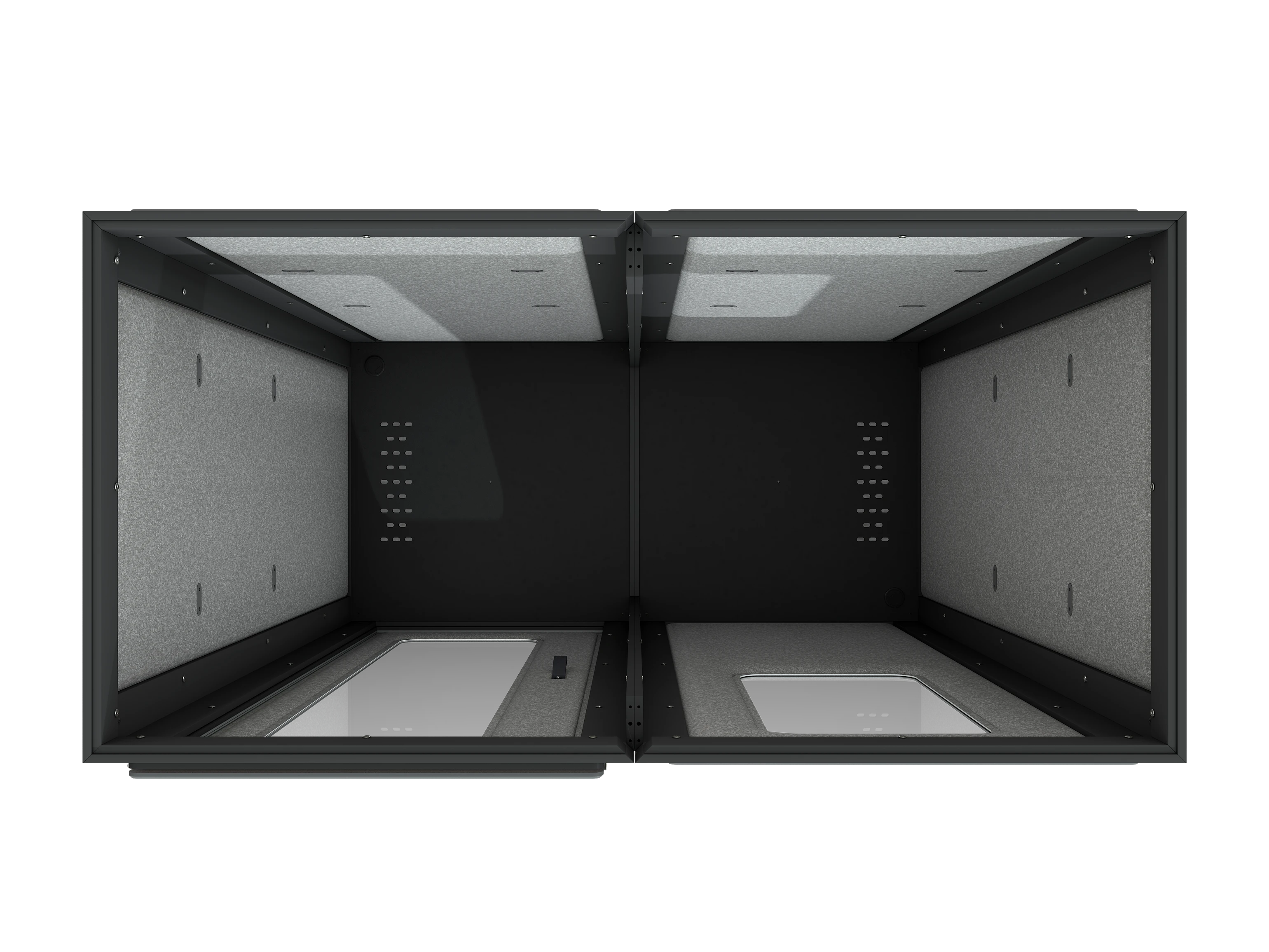 Vicoustic VicBooth ULTRA Soundproofing Booth Configuration C 1x2 Overhead
