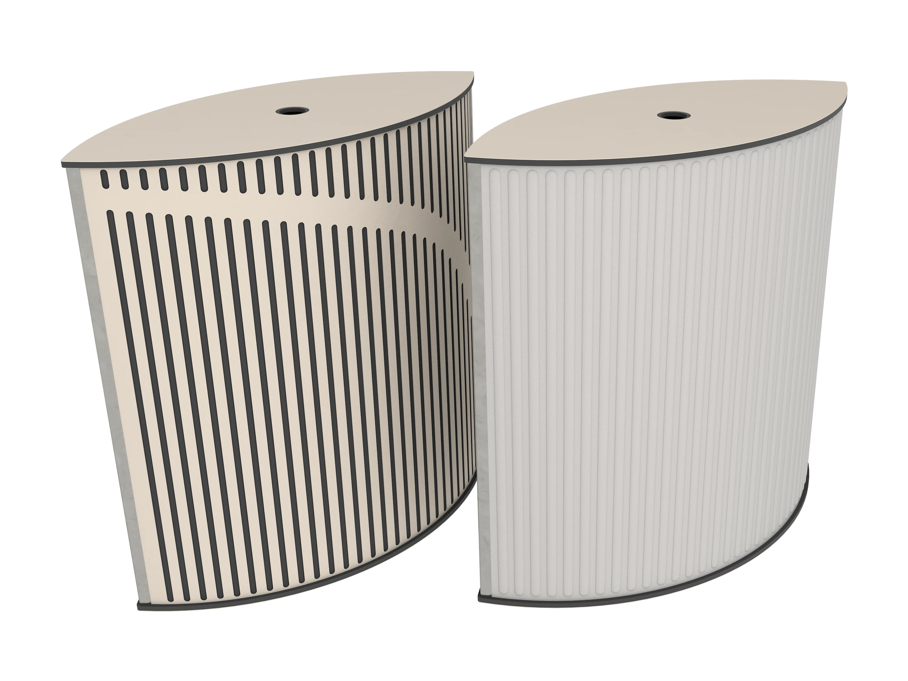 Vicoustic VicTotem Ultra VMT MODULE U705PM Angora White 23a Light Grey