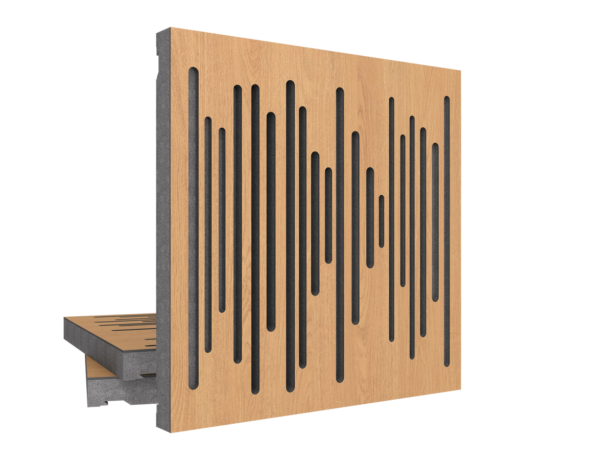 Vicoustic Wavewoodパネル 吸音材 2枚セット Wavewood Diffuser Ultra MKII Acoustic Panel – Vicoustic