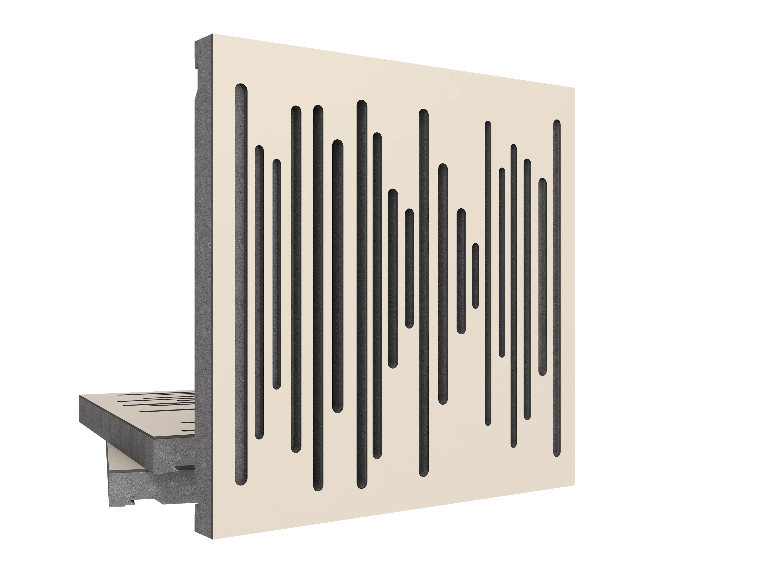 Vicoustic Wavewood Diffuser Ultra MKII GY EPS U705PM Angora White SET Acoustic Diffusion Panel