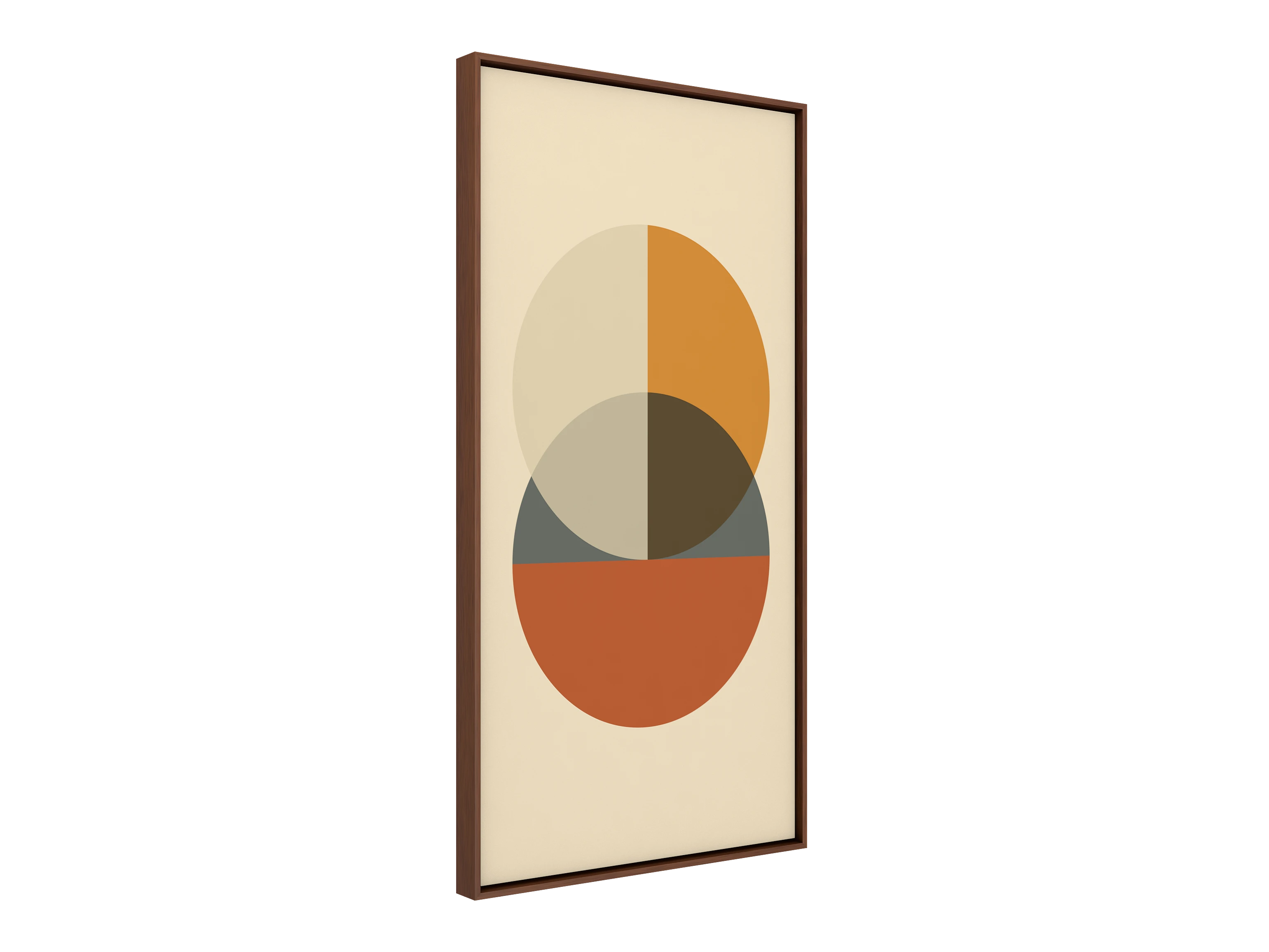 Vicoustic Echo Frame Geo 1 Walnut Decorative Acoustic Panel