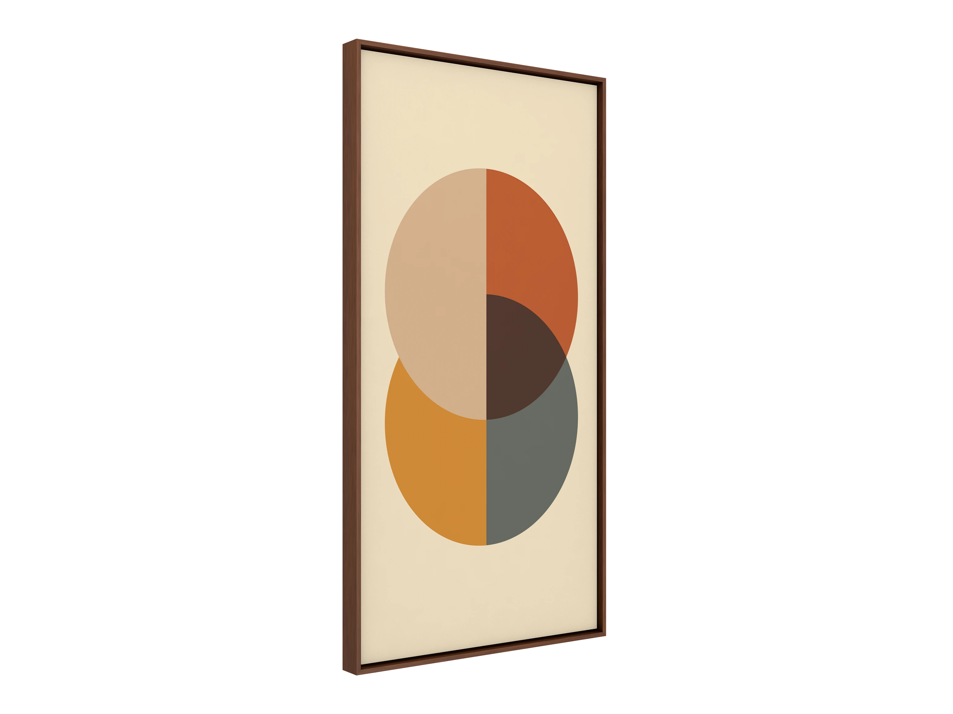Vicoustic Echo Frame Geo 3 Walnut Decorative Acoustic Panel