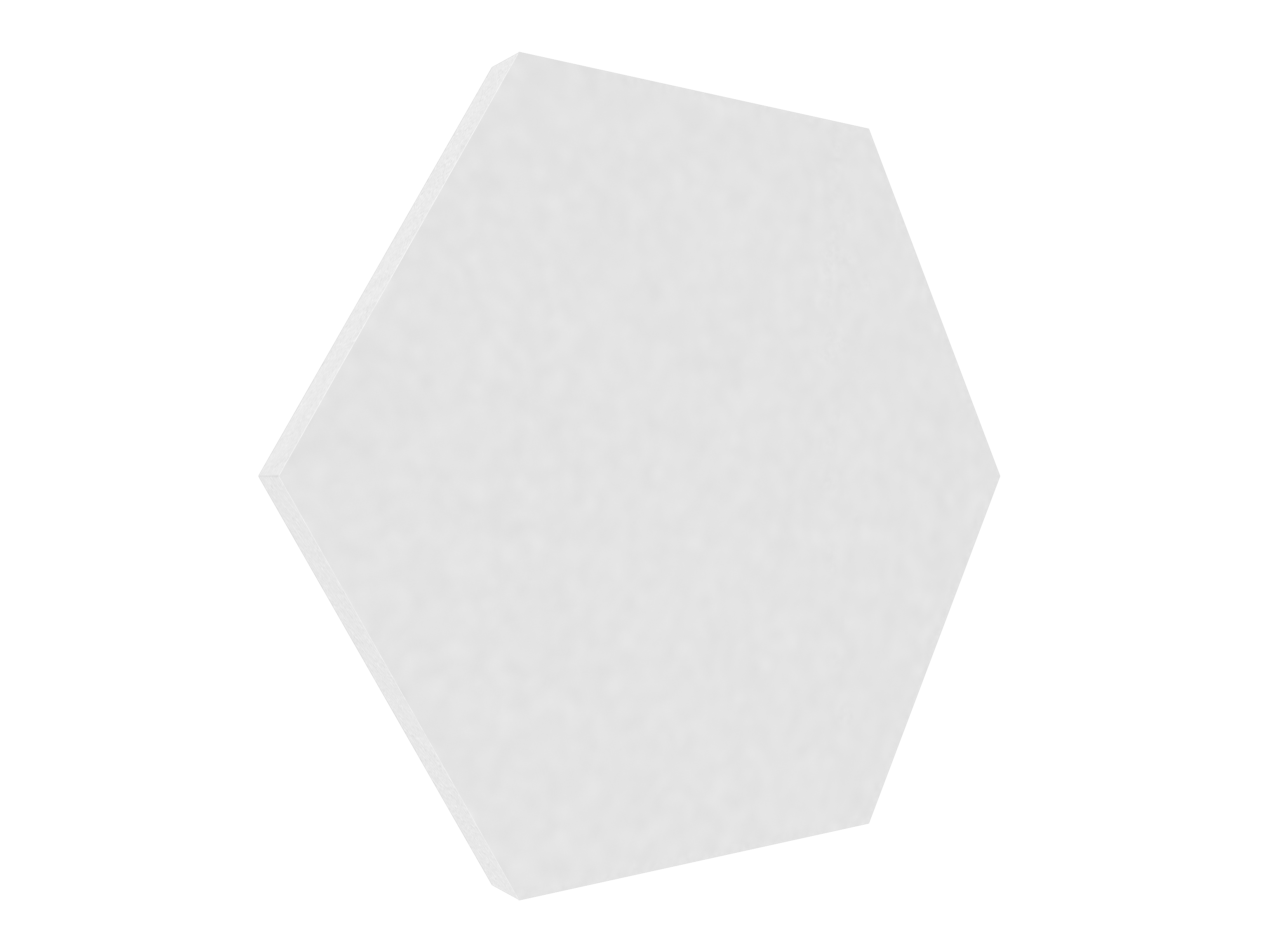 Vicoustic Vixagon VMT 40mm Sound Absorbing Acoustic Panel in Natural White