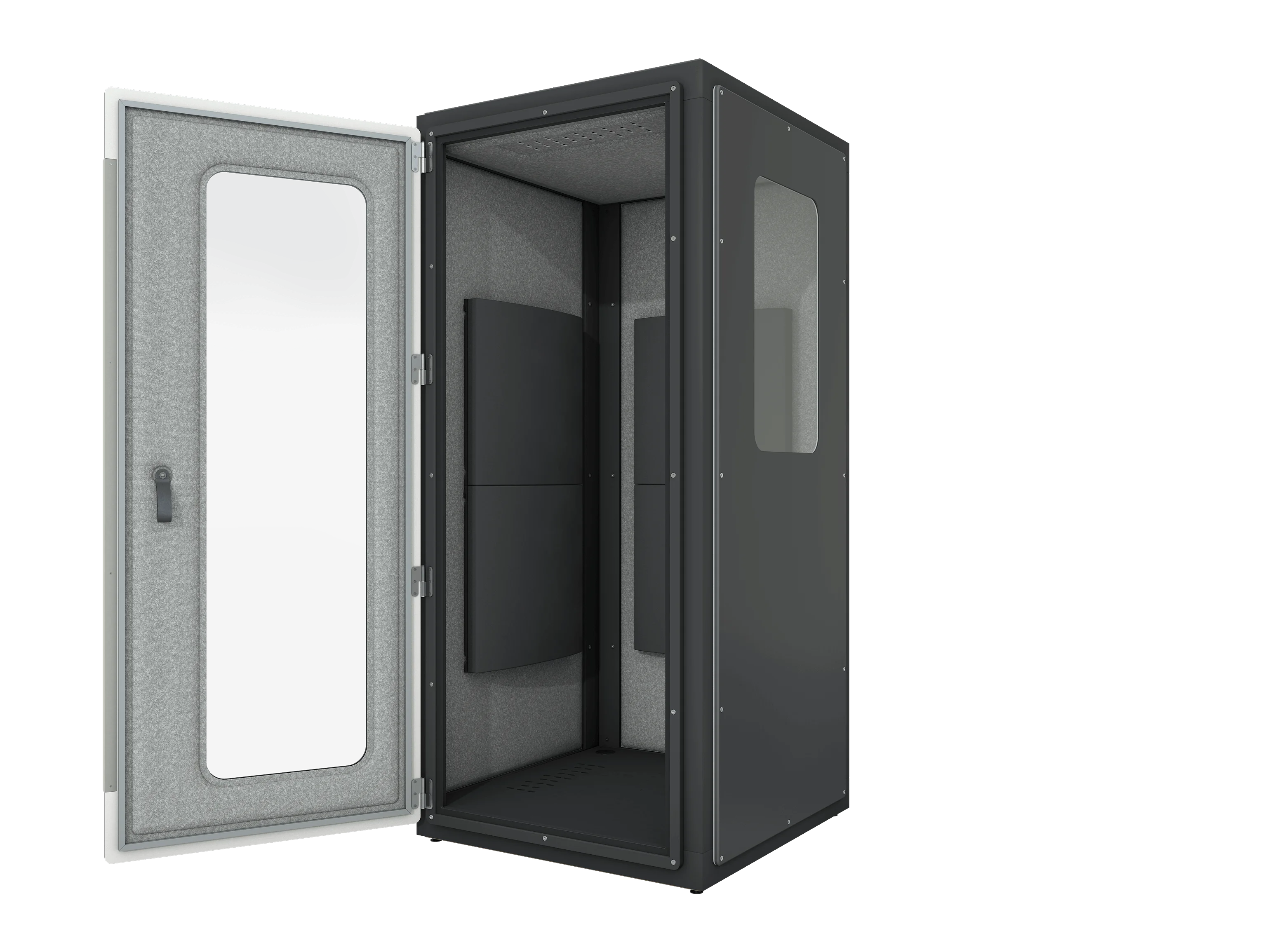 Vicoustic VicBooth Ultra Vocal Booth Soundproofing Booth in Black Matte
