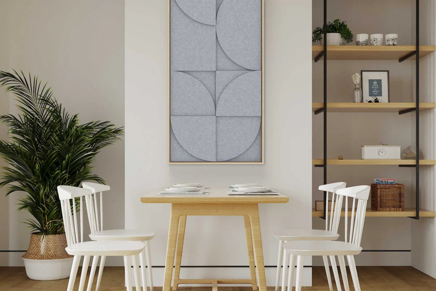xl Two Seat Table VicShape 3D Single Grey