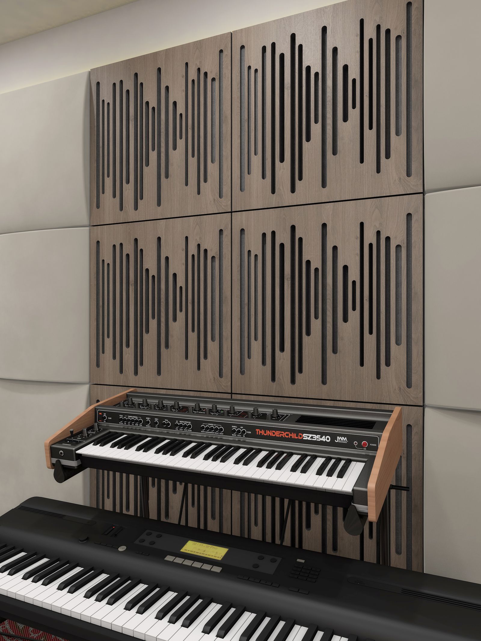 Wavewood Diffuser Ultra MKII Acoustic Panel – Vicoustic